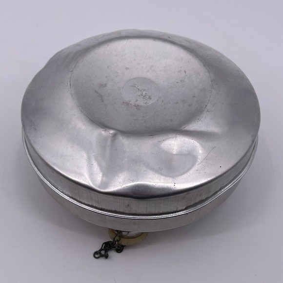 Vintage BSA Boy Scouts of America Aluminum Regal Round Canteen Dented Scratched - Picture 10 of 12